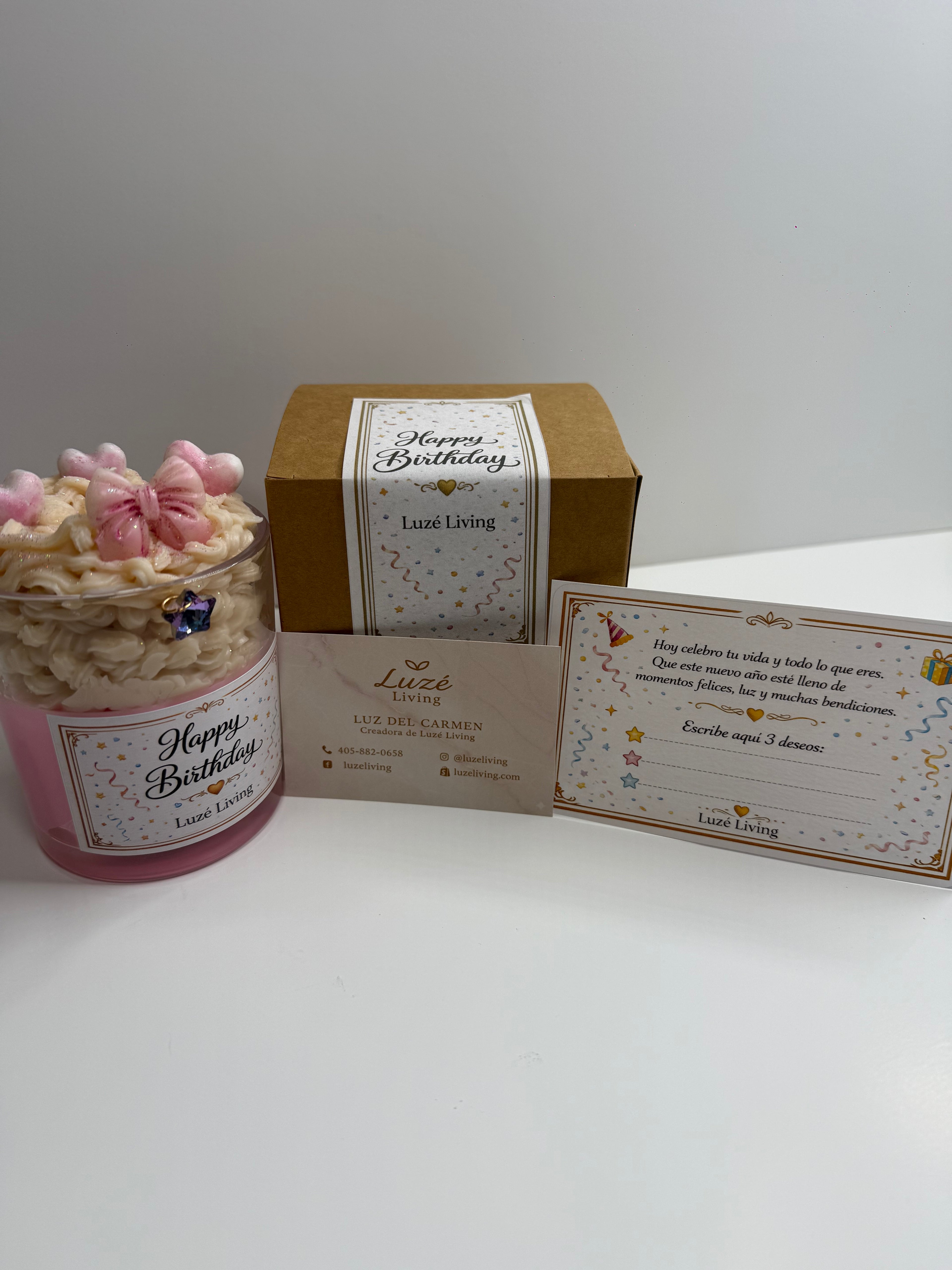 Happy Birthday Candle- Luzé Living