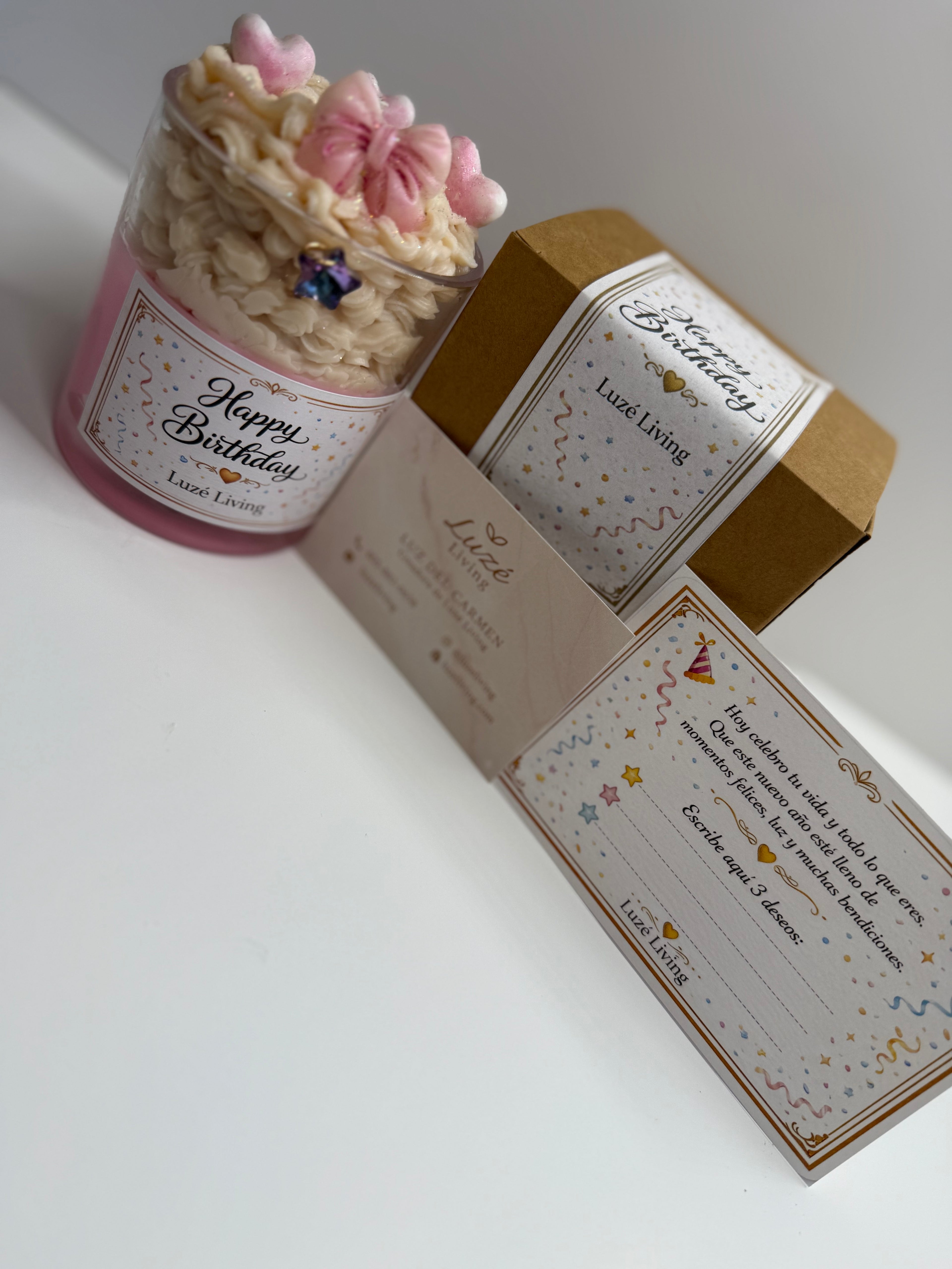 Happy Birthday Candle- Luzé Living