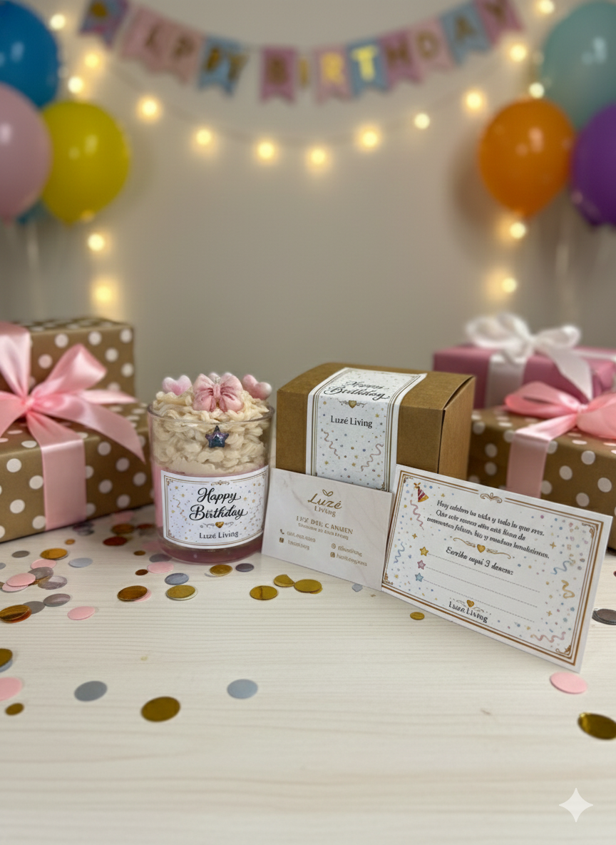 Happy Birthday Candle- Luzé Living