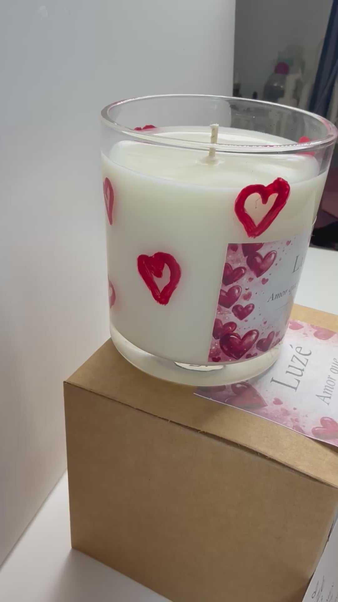 Vela Edición Limitada – San Valentín | Luzé Living