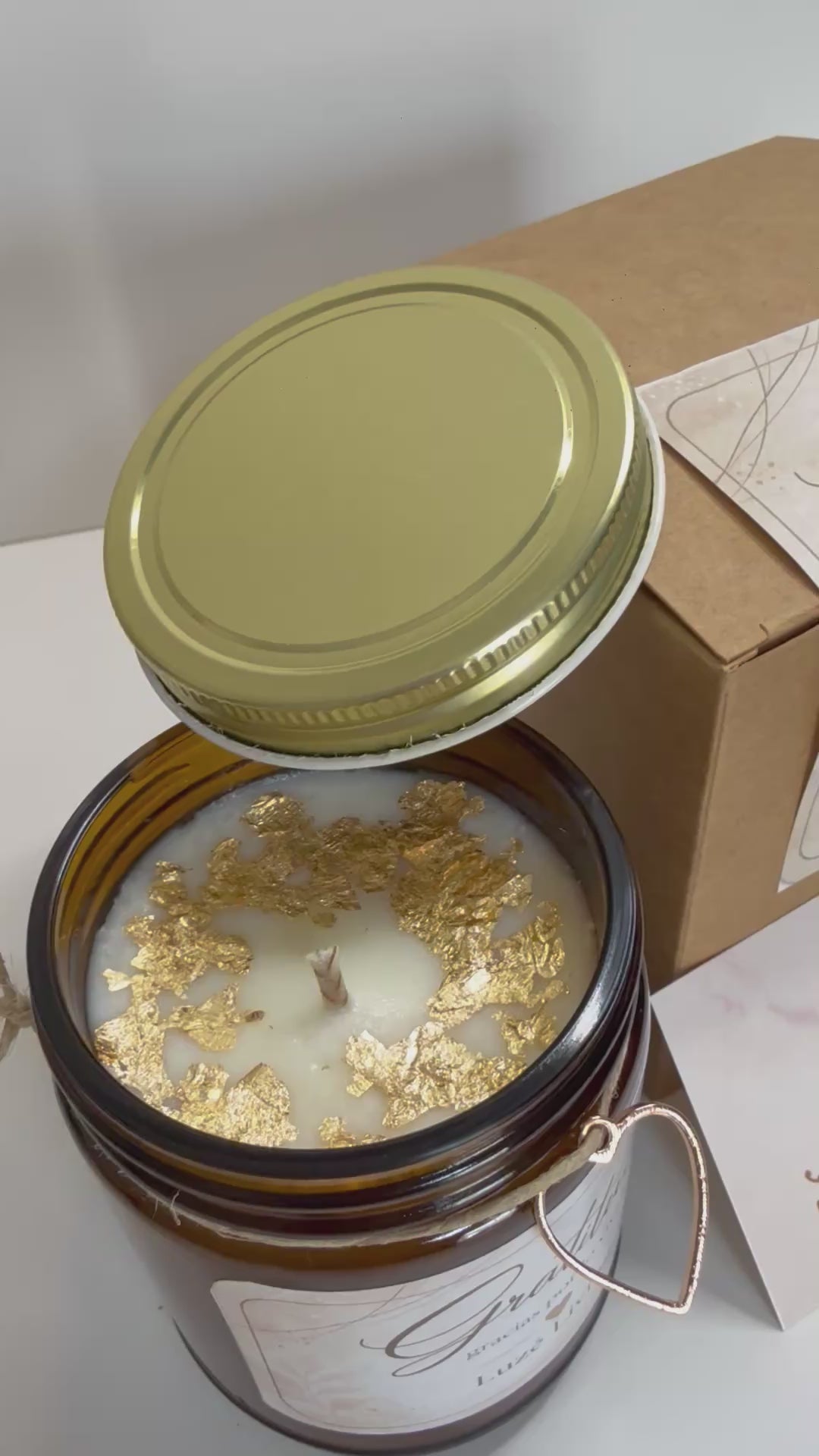 Vela Gratitud — Luzé Living