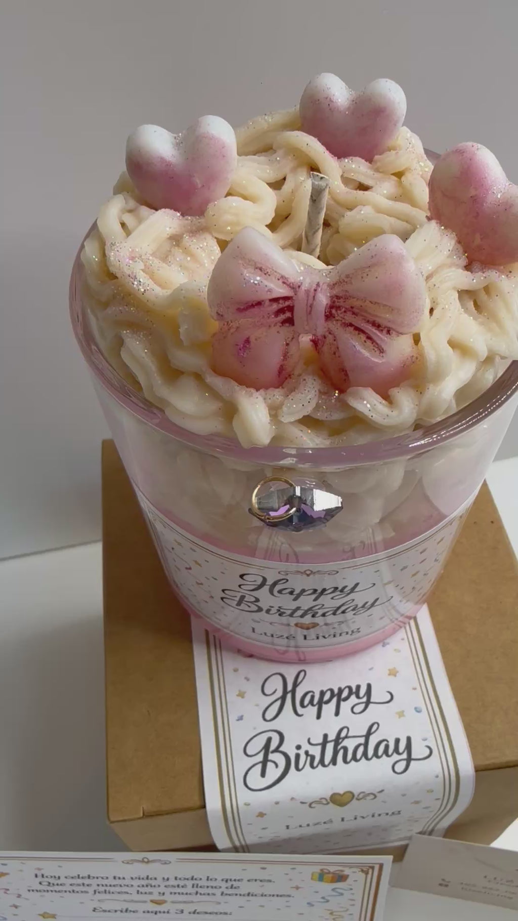 Happy Birthday Candle- Luzé Living